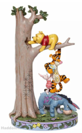 Winnie The Pooh & Friends - Hundred Acre Caper H 23 cm Jim Shore  retired, beperkte voorraad *