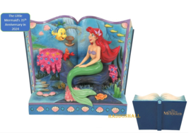 Ariel Storybook & Max Mini Figurine - Set van 2 - Jim Shore *