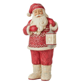 Nordic Santa with Fuzzy Boots H25cm Jim Shore 6010833 retired , laatste exemplaren *