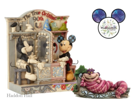 Event Pieces - Mickey 90th Gesigneerd & Cheshire Cat - Jim Shore