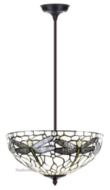 9337W * Hanglamp - Plafonniere Ø41cm Dragonfly White