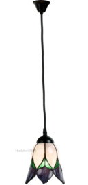 8103 ' Hanglamp Tiffany Ø16cm Lovely Flower Purple