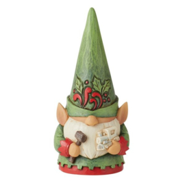 Gnome Elf & Gnome with Snowbuddy H13cm Jim Shore , retired , laatste exemplaren *