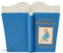 Peter Rabbit Storybook H14cm Beatrix Potter by Jim Shore 6008742 *