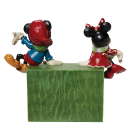 Mickey & Minnie The Christmas Countdown Calendar  * H18cm  Jim Shore 6013057, eind augustus