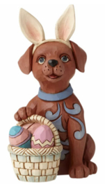 Easter Dog Mini Figurine H10cm Jim Shore 6008411 * Retired