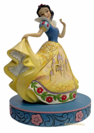 SNOW WHITE Castle Dress + BASE COLOR  Ø13cm "Castle in the Clouds"  4045243 Sneeuwwitje * superaanbieding