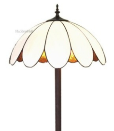 6148 * Vloerlamp H166cm met Tiffany kap Ø46cm Dome