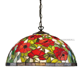 Y16564 * Hanglamp Tiffany Ø40cm Amapolas