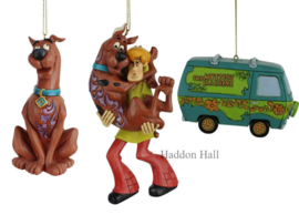 Scooby Doo - Set van 3 Hanging Ornament - Jim Shore retired items  aanbieding *