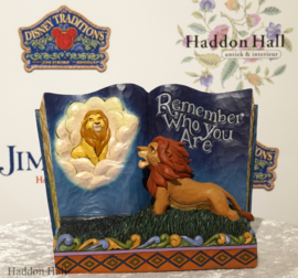 Lion King Storybook  Remember Who You Are  H16cm Jim Shore 6001269 retired *