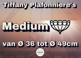 Plafonniers moyens Ø 36 à Ø 49 cm