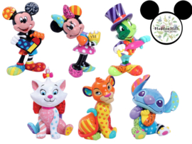 Mini figurines Romero Britto H9cm  - Set van 6 compleet *