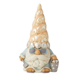 Coastal Gnome with Seashell H15cm Jim Shore 6010808 retired item *