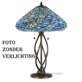 7860 *Tafellamp Salsa H78cm met Tiffany kap Ø50cm Fly Away