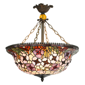 5976 * Hanglamp Tiffany Ø53cm Blommor