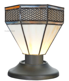 5819 *Tafellamp Windlicht H18-22cm Ø18cm Wall Deco