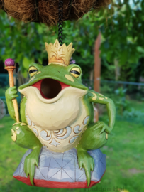 Frog Prince Birdhouse H22cm  Jim Shore Vogelhuis 6001444 retired *