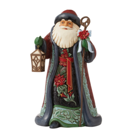 Holiday Manor Father Christmas  H 26 cm Jim Shore 6012884. retired , laatste exemplaren *