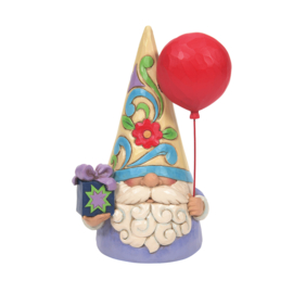 Celebration Gnome H15cm Jim Shore 6012266 Verjaardagsgnoom , retired *