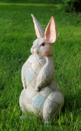 Grey Rabbit Garden Statue H40cm! Jim Shore 6001601 retired , uitverkocht