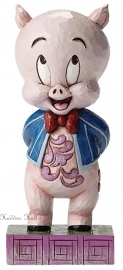 PORKY PIG "It's P-P-P-Porky" H12,5cm Jim Shore  retired. laatste exemplaar