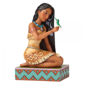 POCAHONTAS Free and Fierce H 14cm Jim Shore 4056128 retired , laatste exemplaar