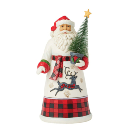 Santa with Sisal Tree "Santa Delivers" Jim Shore 6017023