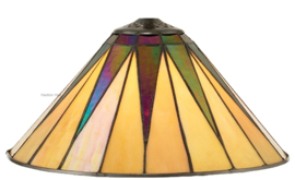 68440 Vloerlamp met Tiffany kap Ø30cm Dark Star