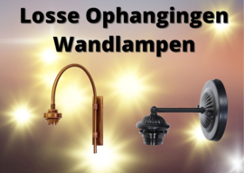 Ophangingen Wandlampen