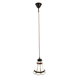 6201 * Hanglamp Tiffany Ø15cm Dame Blanche