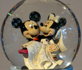 MICKEY & MINNIE "Happily Ever After" H18cm Jim Shore Waterbal 4059185 retired *