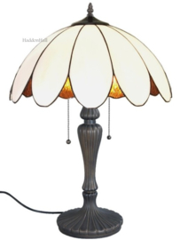 6148 * Tafellamp H70cm met Tiffany kap Ø46cm Dome