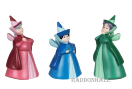 Aurora  Fairies Mini Set - Flora, Fauna & Merryweather  H6,5cm Disney Showcase 6014852 *