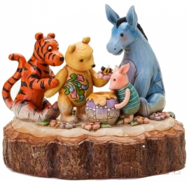 WINNIE THE POOH "You, Me and Hunny Bee"  H18cm Jim Shore  uitverkocht