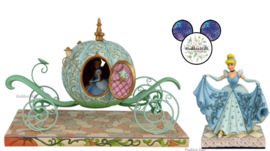 Cinderella Carriage & Cinderella Transformation , retired , carriage signed by Jim Shore *