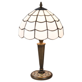 5936 * Tafellamp Tiffany H45cm Ø25cm Art Deco Paris