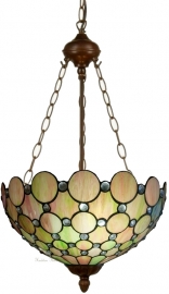 5800  8842 * Hanglamp Tiffany Ø40cm "Pearl"