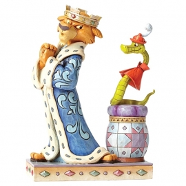 PRINCE JOHN & SIR HISS - Royal Pains  18cm Jim Shore 4050418 retailer exclusive worldwide *