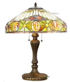 6292 Tafellamp Tiffany H68cm Ø51cm Osiris