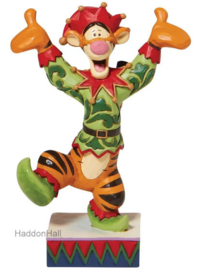 Tigger as Christmas Elf - H12,5cm -Jim Shore 6008983 retired *