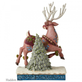 Victorian Reindeer "Aventure Bound" * H 26cm Jim Shore 6004181 retired, last ones left