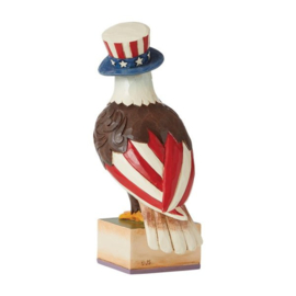 Patriotic Eagle H15cm Jim Shore 6010561 retired *