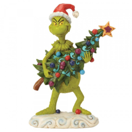 Grinch Stealing Tree H22cm Jim Shore 6002067 retired