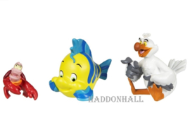 Ariel - Little Mermaid Mini Set  Sebastian, Flounder, Scuttle Disney Showcase 6014851 *