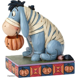 EEYORE Melancholy Mummy  H 13cm Jim Shore 6000952 Disney Traditions. retired, laatste exemplaren *