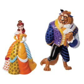 Beauty & The Beast H23,5cm Set van 2 Disney Britto Figurines * retired