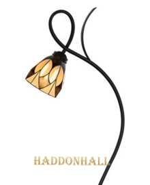 8118 '  Vloerlamp Lovely H145cm met Tiffany Kap Ø13cm Parabola