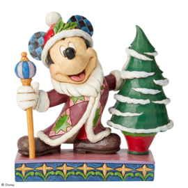 Mickey "Father Christmas" H19cm Jim Shore 6002831  aanbieding , retired