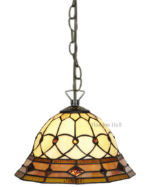 SP10007 * Hanglamp Tiffany H65cm  Ø25cm Bedford